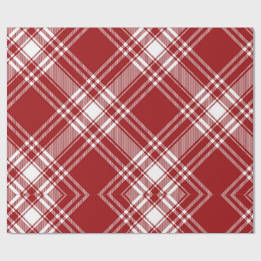 Hot Pink Modern Groovy kerst Cadeaupapier (Vlak)