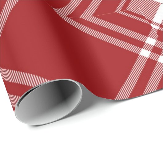 Hot Pink Modern Groovy kerst Cadeaupapier (Rol Hoek)