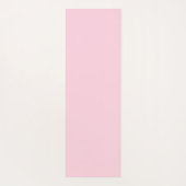 Hot Pink Modern Script Girly Monogram Naam Yogamat (Achterkant)