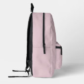 Hot Pink Monogram Meisje Terug naar school Bedrukte Rugzak (Links)