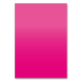 Hot Pink Ombre Modern Wedding Kaart (Achterkant)