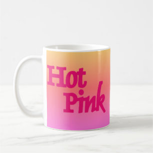 Hot Pink omgekeerde mok