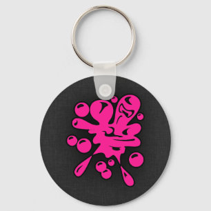 Hot Pink Paintball Sleutelhanger