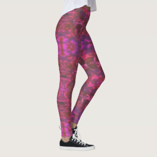 Hot Pink Passionate Paars! Fun Yoga Pant Leggings
