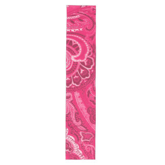 Hot Pink Retro Paisley Bandanna/Bandana Medium Tafelloper