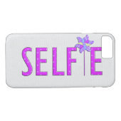 Hot Pink Selfie Case-Mate iPhone Case (Achterkant (Horizontaal))