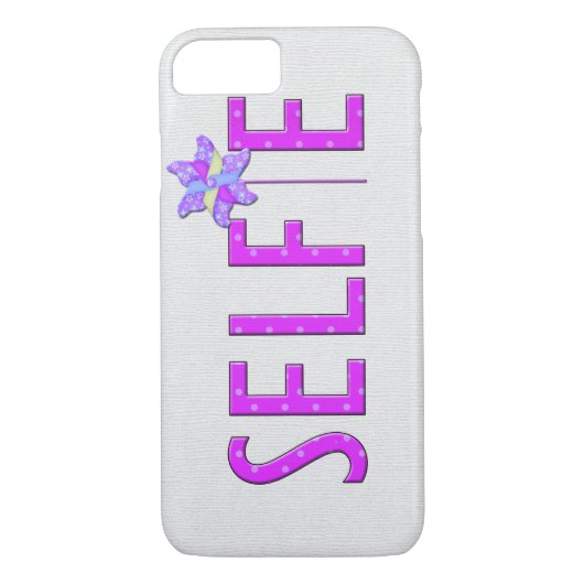 Hot Pink Selfie Case-Mate iPhone Case (Achterkant)