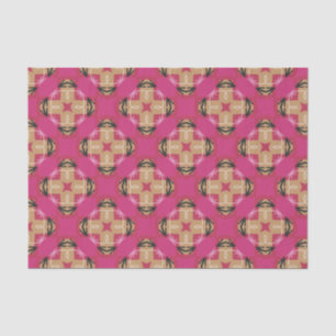 Hot Pink Southwestern Tissue Paper van Dismal Tissuepapier