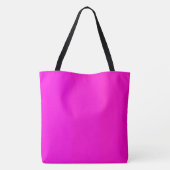 Hot Pink Statement Tas: Draag alles in stijl Tote Bag (Achterkant)