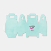 Hot Pink Stiletto High Hiel Bachelorette Party Bedankdoosjes (Uitgevouwen)