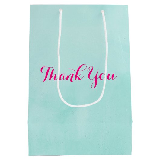 Hot Pink Stiletto High Hiel Bachelorette Party Medium Cadeauzakje (Achterkant)