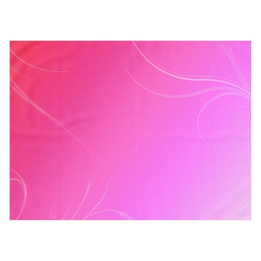 Hot pink tafelkleed (Voorkant (Horizontaal))