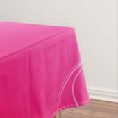 Hot pink tafelkleed (Voorbeeld)