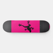 Hot Pink Tree Frog Skateboard (Horizontaal)