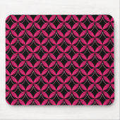Hot Pink Uptown Glam Mousepad Muismat (Voorkant)