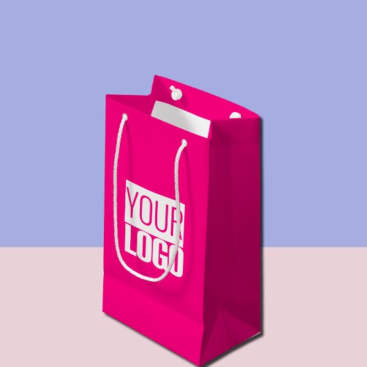 Hot Pink - voeg vet logo toe Klein Cadeauzakje