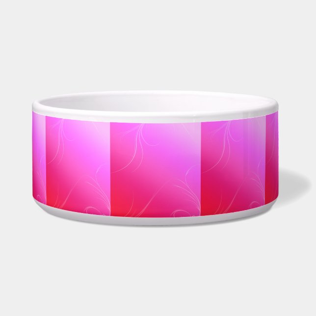 Hot pink voerbakje (Voorkant)