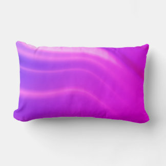 Hot Pink Waves Abstract Pattern Kussen
