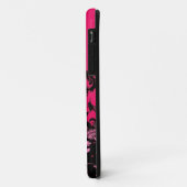 Hot Pink Waves Case-Mate iPhone 5/5s Hoesje (Achterkant/links)