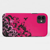 Hot Pink Waves Case-Mate iPhone 5/5s Hoesje (Achterkant (horizontaal))