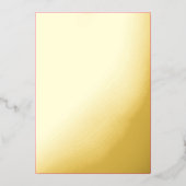 Hot Pink Wedding | Vetgedrukte effen kleur uitnodi Folie Feestdagenkaart (Voorkant)