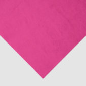 Hot Pink Wedding | Vetgedrukte effen kleur uitnodi Tissuepapier (Detail)