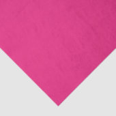 Hot Pink Wedding | Vetgedrukte effen kleur uitnodi Tissuepapier (Detail)