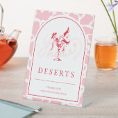 Hot Pink Westerne vrijgezellenfeest Reclamebord Met Voetstuk (Insitu)