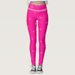 Hot Pink XOXO Typografie Leggings<br><div class="desc">Dit is een schattig, heet roze ontwerp met een "XOXO" typografie / tekstpatroon. Het is in trending hot pink / fuchsia, en roze. Ideaal voor een nieuwe toevoeging aan uw stijlvolle kleding en accessoires. Als u wilt aanpassen, kunt u de tekst "XOXO" wijzigen door uw eigen bericht in het tekstvak...</div>