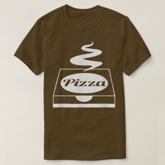 Hot Pizza Delivery Box T-shirt (Design voorkant)