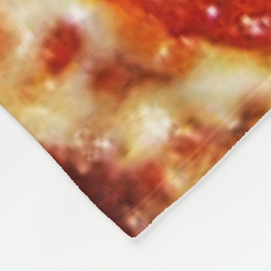 Hot Pizza Meme Blanket Fleece Deken (Hoek)