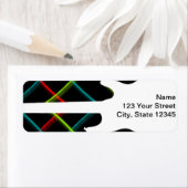 Hot Pop Kleur gitaar Business Etiket (Insitu)