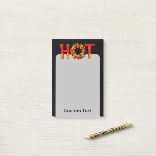 HOT POST-IT® NOTES (Op bureau)