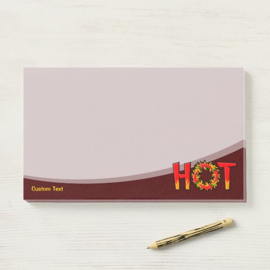 HOT POST-IT® NOTES (Op bureau)