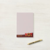 HOT POST-IT® NOTES (Op bureau)