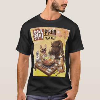 hot pot yosenabe -Ragdoll, French Bulldog... etc- T-shirt