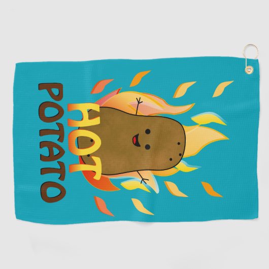 Hot Potato Golfhanddoek (Horizontaal)