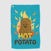 Hot Potato Golfhanddoek (Voorkant)