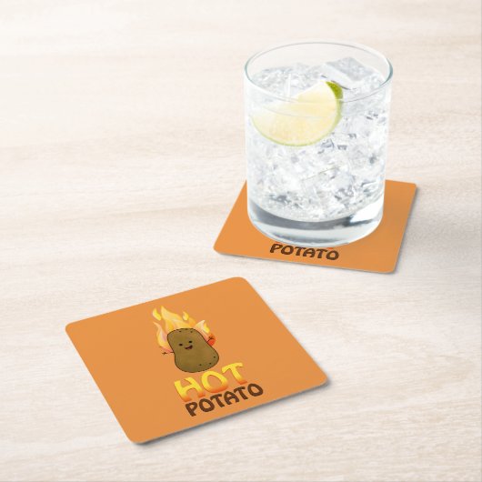 Hot Potato Kartonnen Onderzetters (Insitu)
