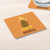 Hot Potato Kartonnen Onderzetters (Schuin)