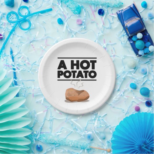 Hot Potato Papieren Bordje (Feest)