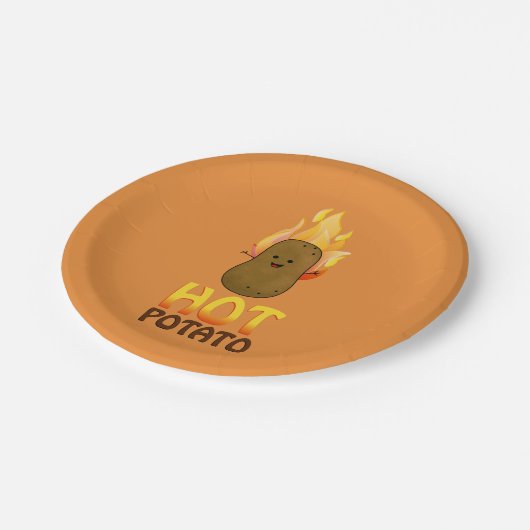 Hot Potato Papieren Bordje (Gekanteld)