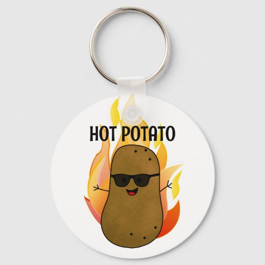 Hot Potato, speciaal aangepast Sleutelhanger (Voorkant)