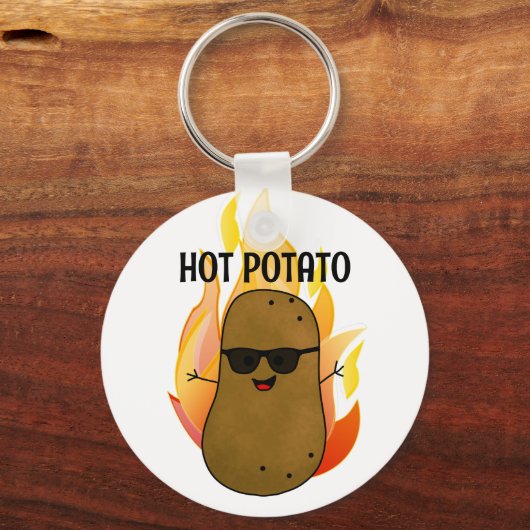 Hot Potato, speciaal aangepast Sleutelhanger (Voorkant)