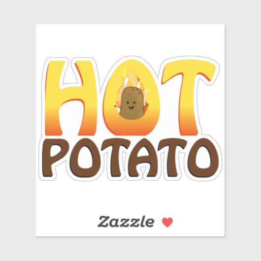 Hot Potato Sticker (Vel)