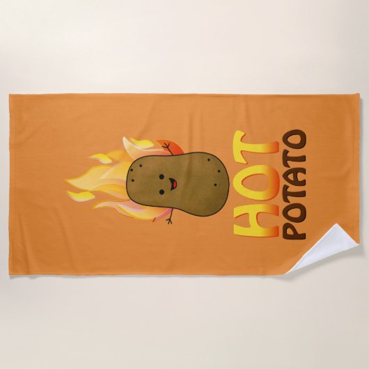 Hot Potato Strandlaken (Voorkant)