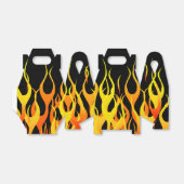 Hot Racing Flames Grafisch Bedankdoosjes (Uitgevouwen)