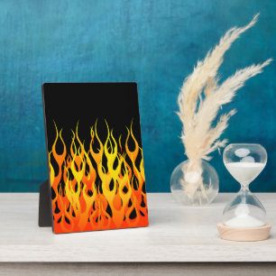 Hot Racing Flames Grafisch Fotoplaat