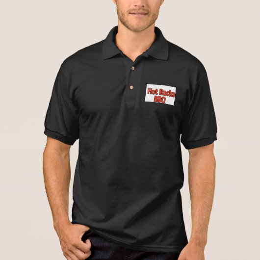 Hot Racks BBQ Polo (Voorkant)