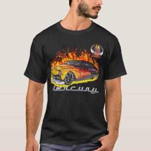 Hot-Real Flame Merc-w/10-yr logo T-shirt